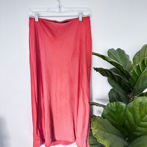 Midi Skirt With Elastic Waistband (size small)